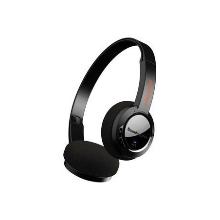 Creative Sound Blaster JAM V2 Wireless Headset - Sleek Black, Exceptional Sound Quality & Comfort